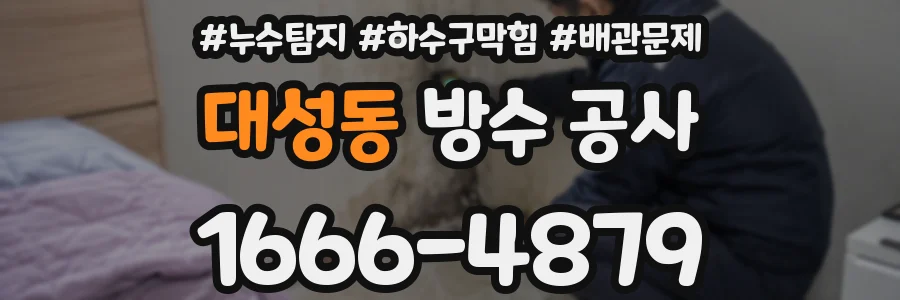 대성동 방수 공사