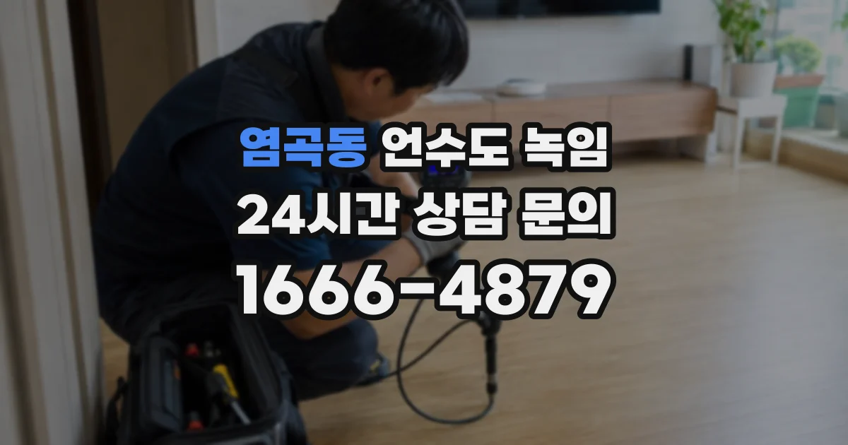 염곡동 언수도 녹임