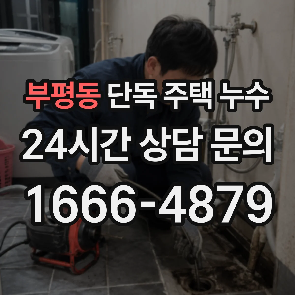 부평동 단독 주택 누수