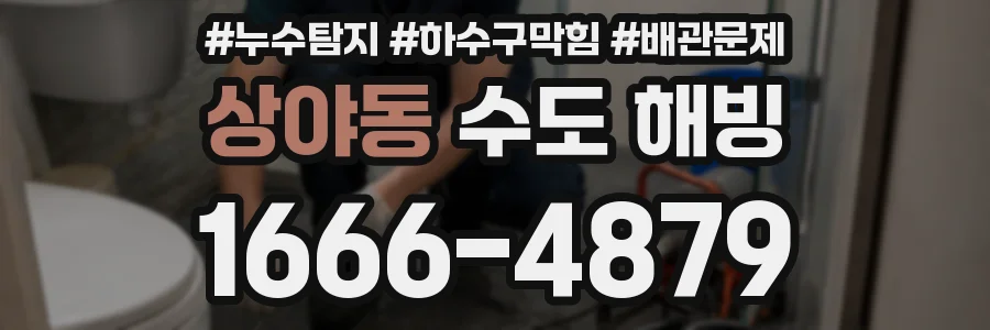 상야동 수도 해빙
