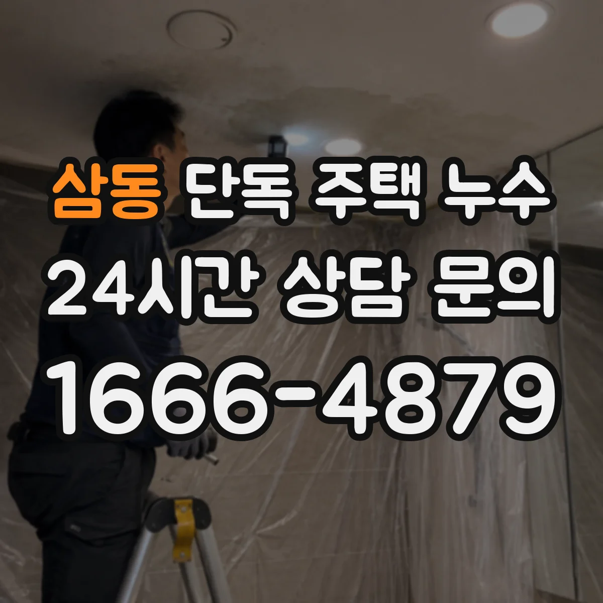 삼동 단독 주택 누수
