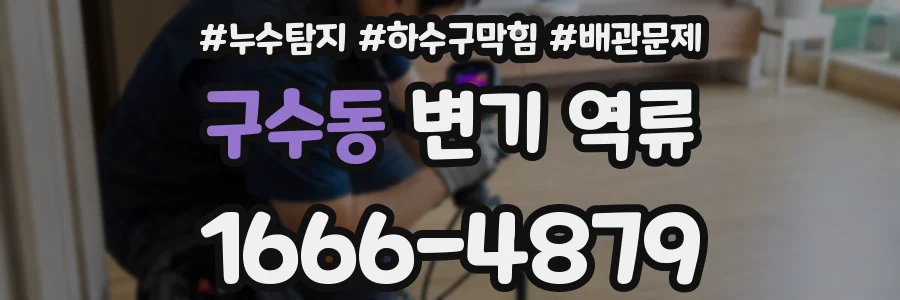 구수동 변기 역류