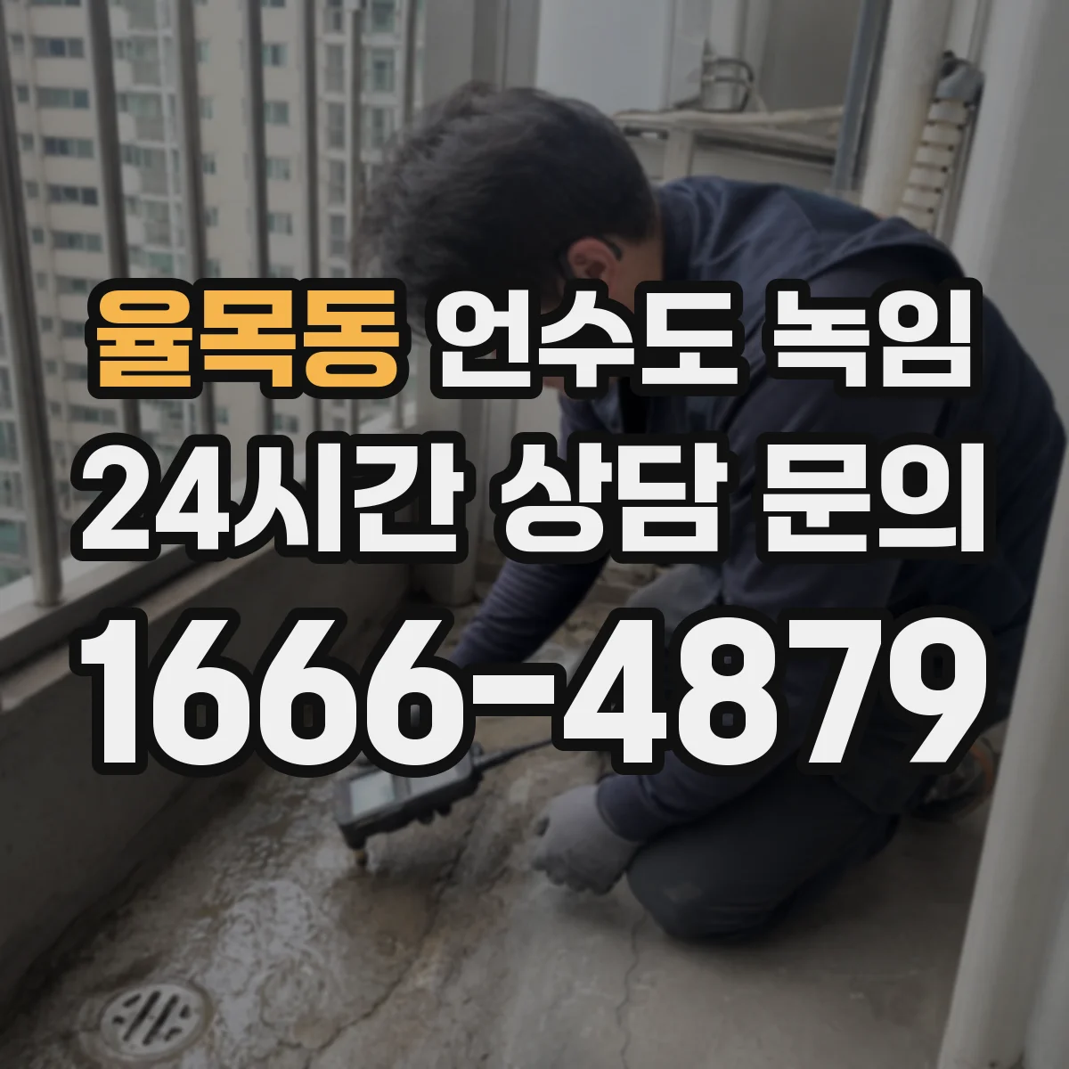율목동 언수도 녹임
