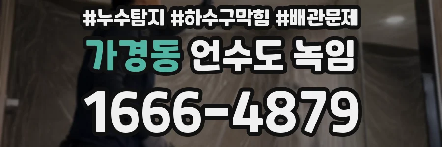 가경동 언수도 녹임