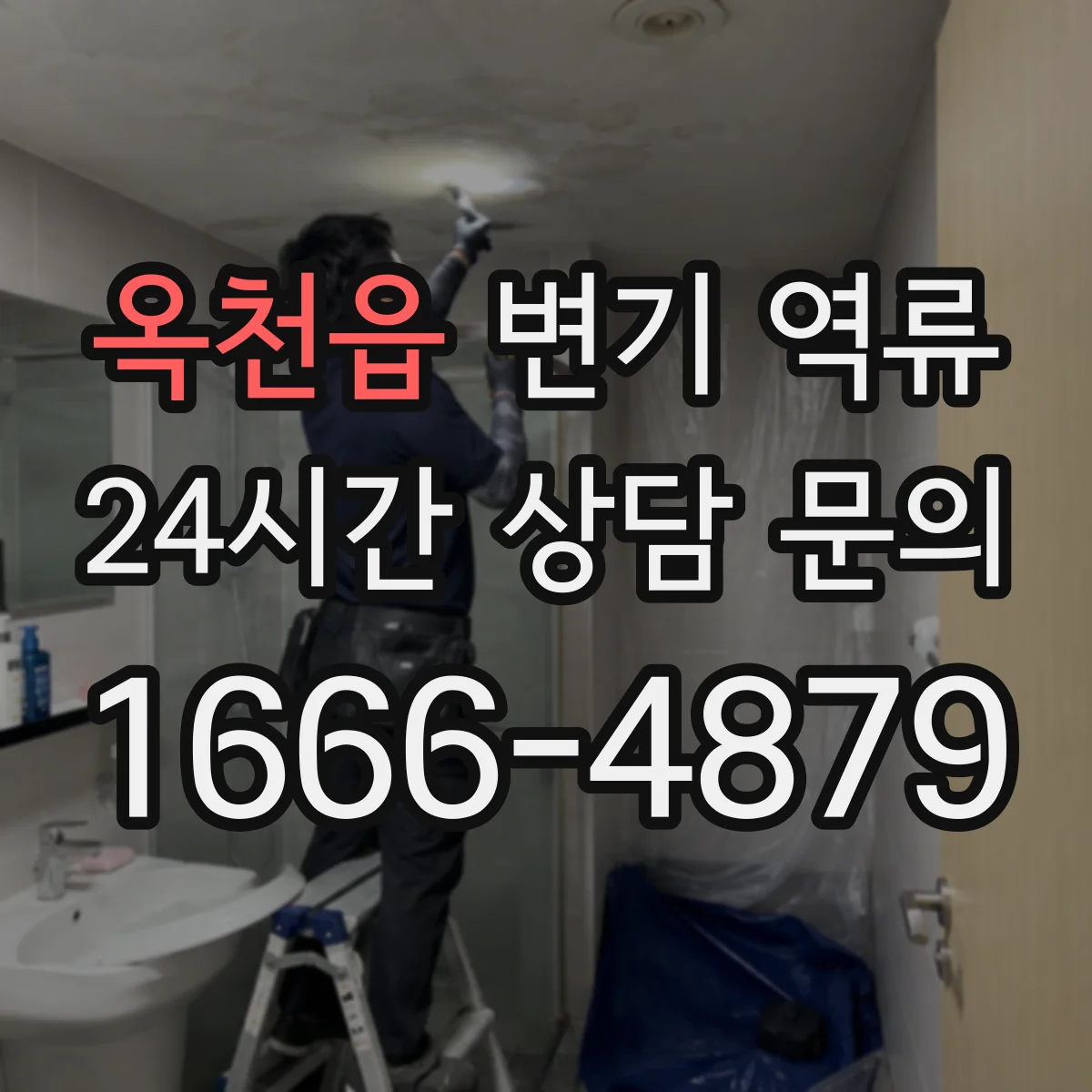옥천읍 변기 역류