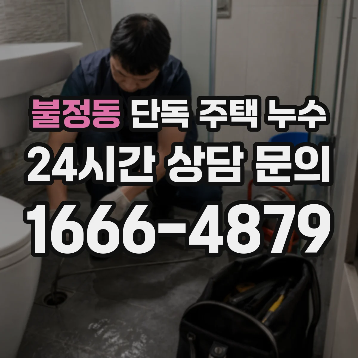 불정동 단독 주택 누수