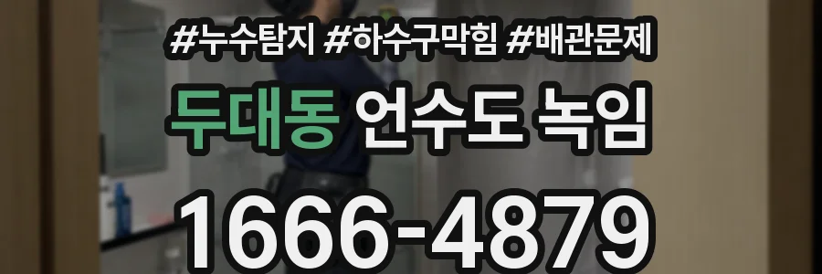 두대동 언수도 녹임