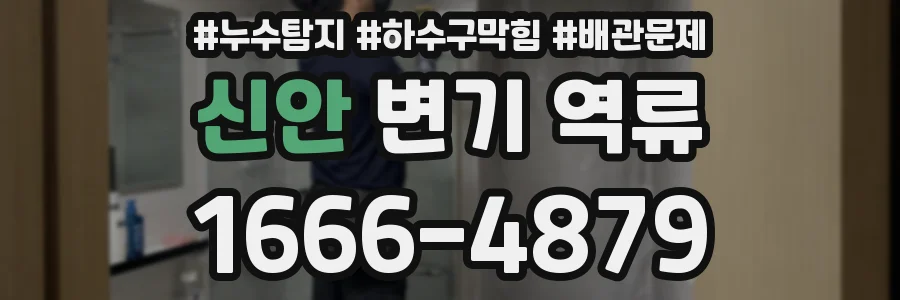 신안 변기 역류
