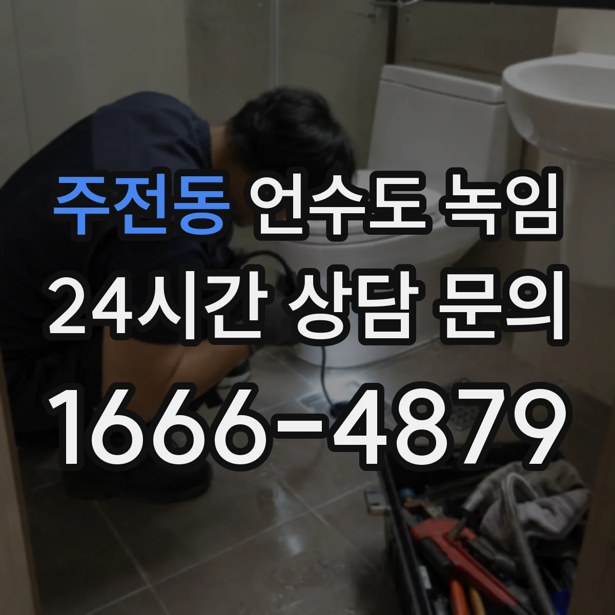 주전동 언수도 녹임