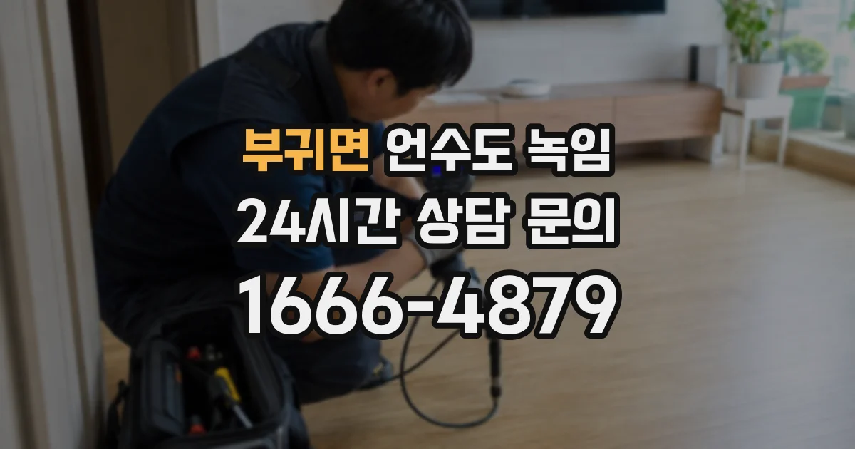 부귀면 언수도 녹임