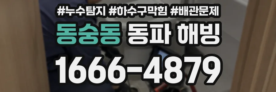 동숭동 동파 해빙