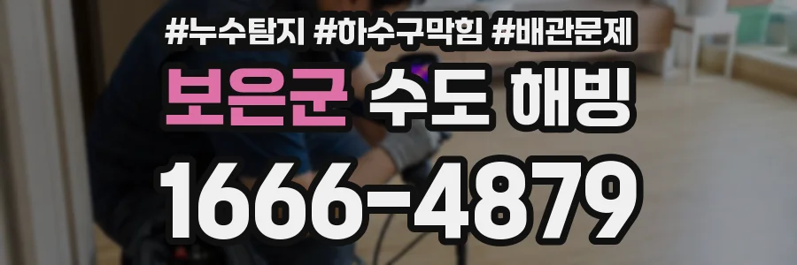 보은군 수도 해빙