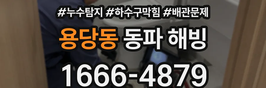 용당동 동파 해빙