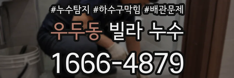 우두동 빌라 누수