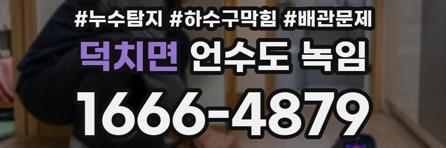 덕치면 언수도 녹임