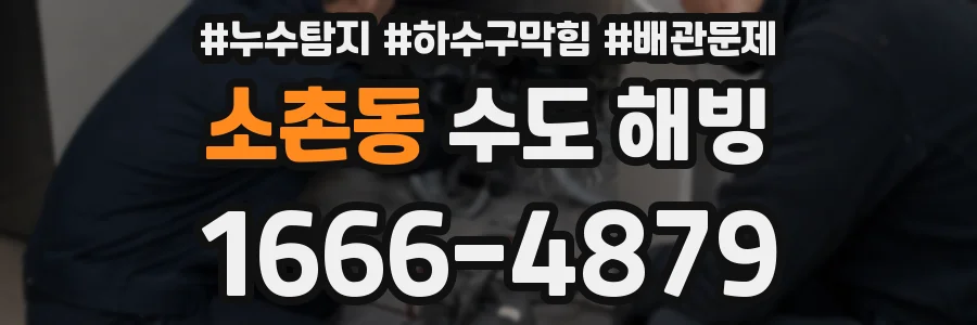 소촌동 수도 해빙