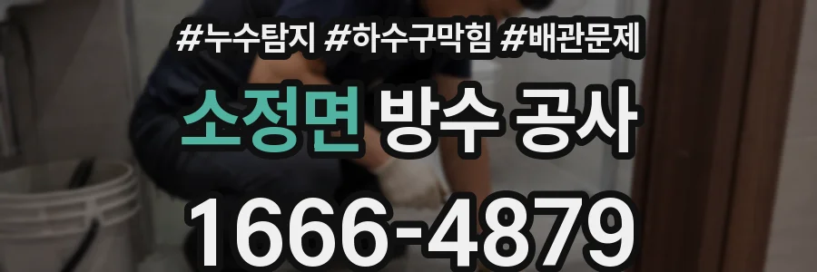 소정면 방수 공사