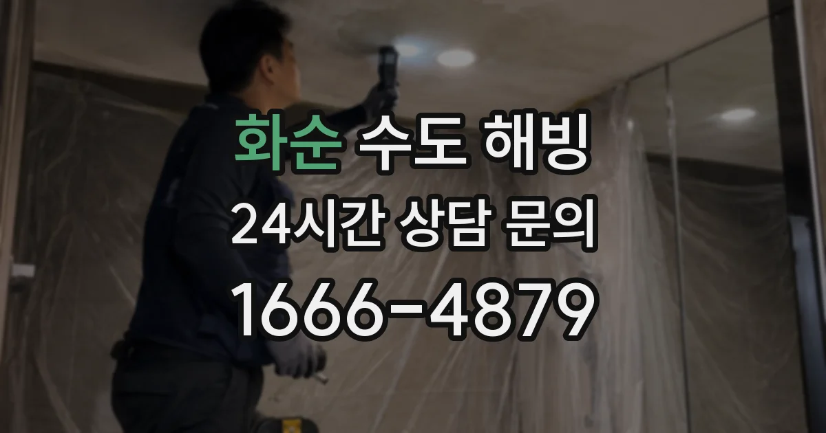 화순 수도 해빙
