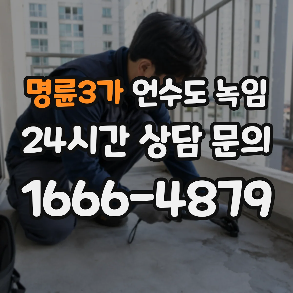 명륜3가 언수도 녹임