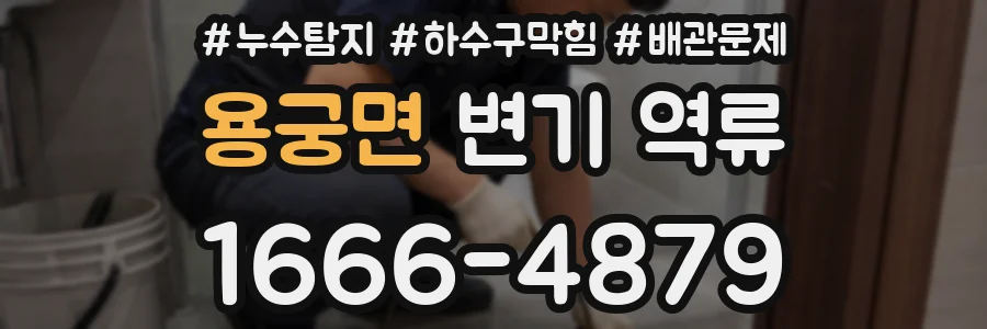 용궁면 변기 역류
