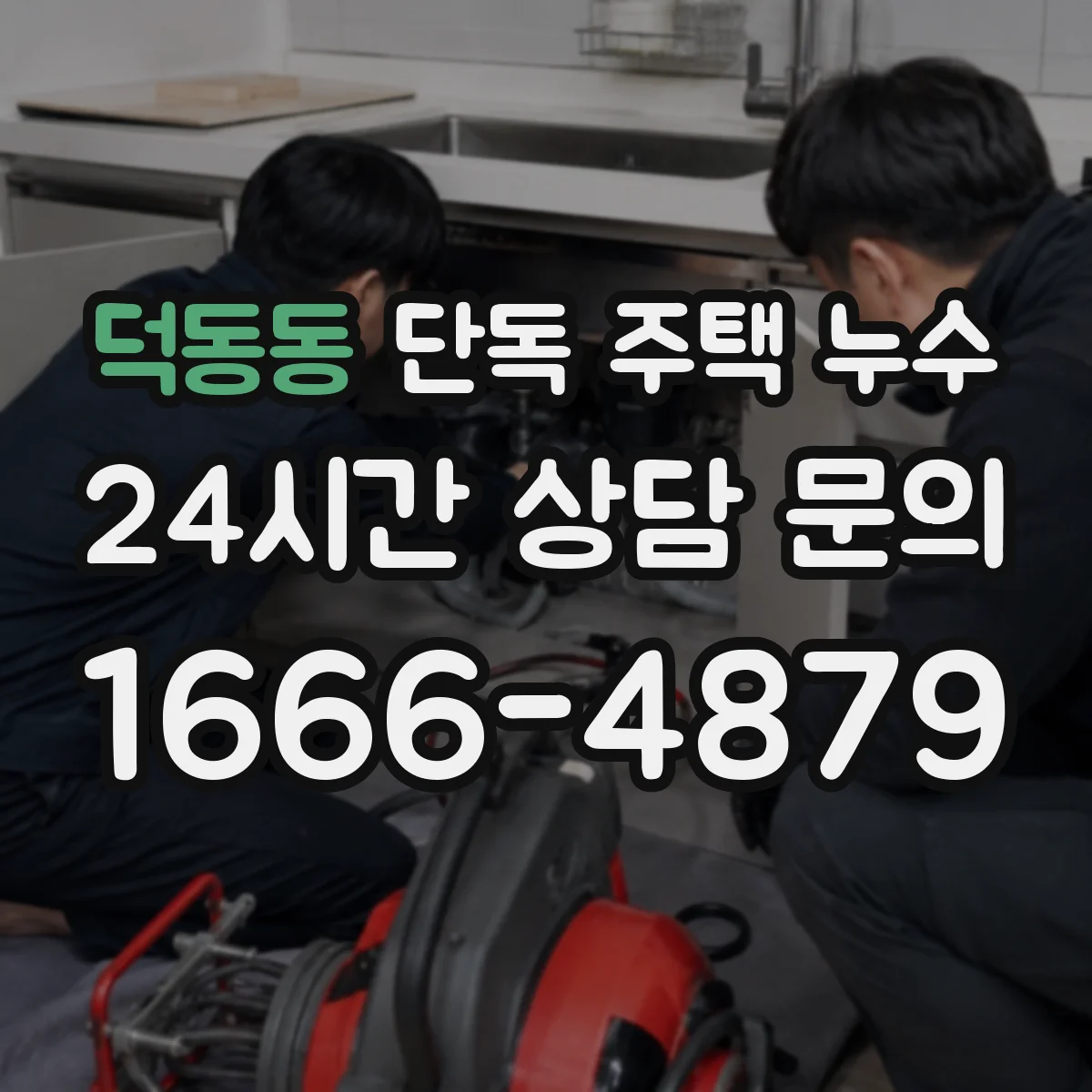 덕동동 단독 주택 누수