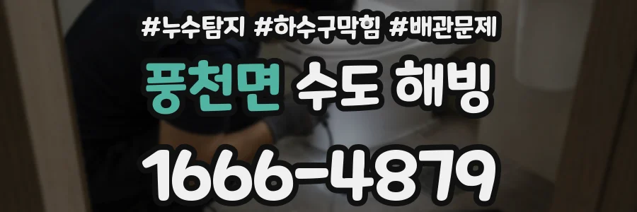 풍천면 수도 해빙