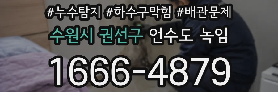 수원시 권선구 언수도 녹임