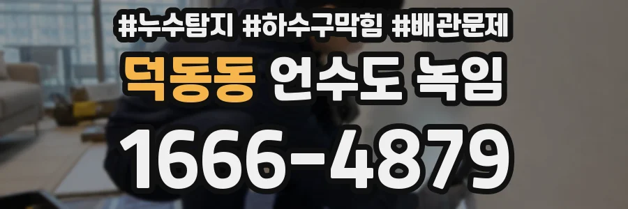 덕동동 언수도 녹임