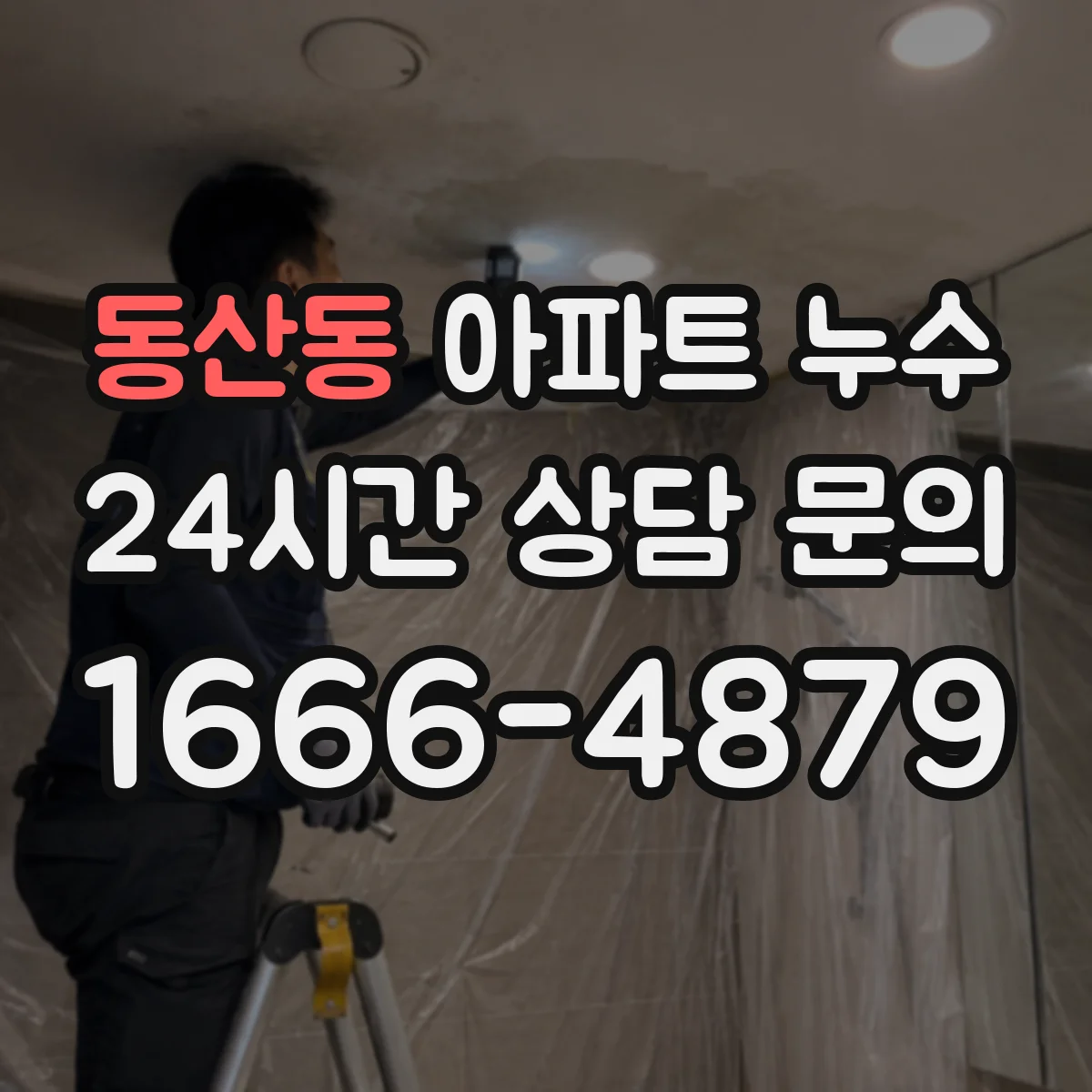 동산동 아파트 누수