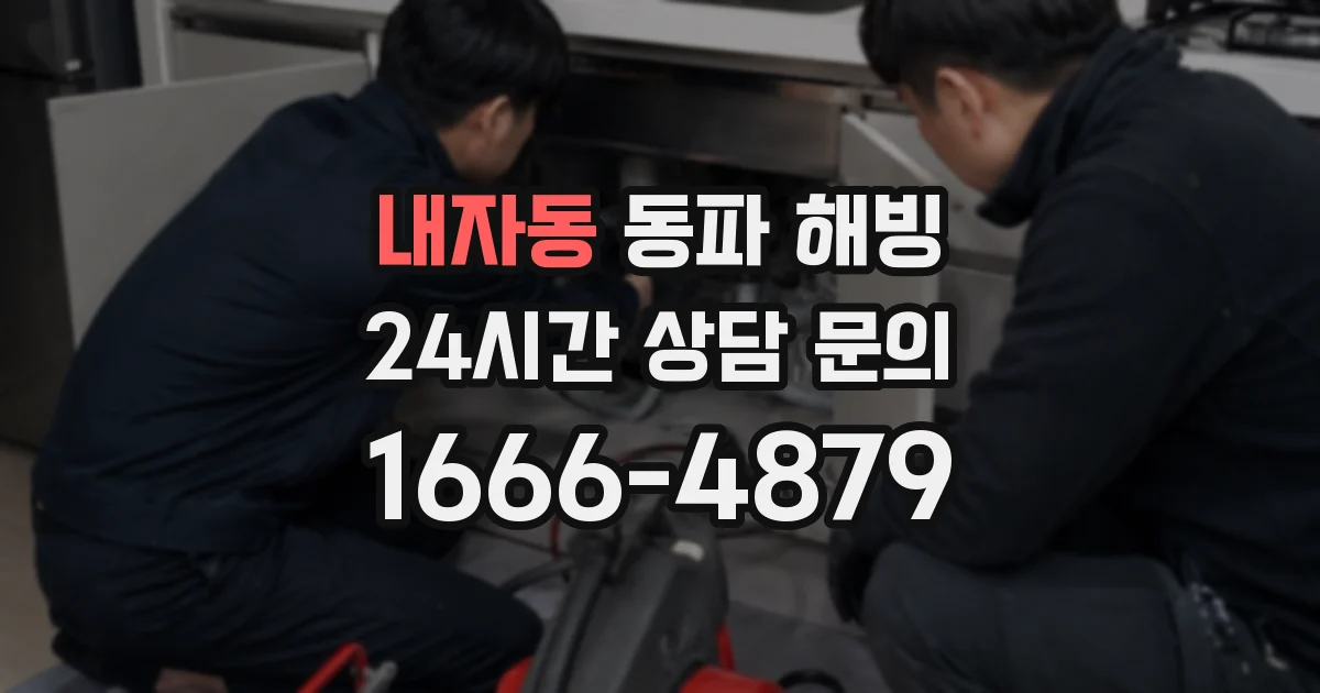 내자동 동파 해빙