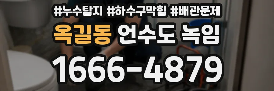 옥길동 언수도 녹임