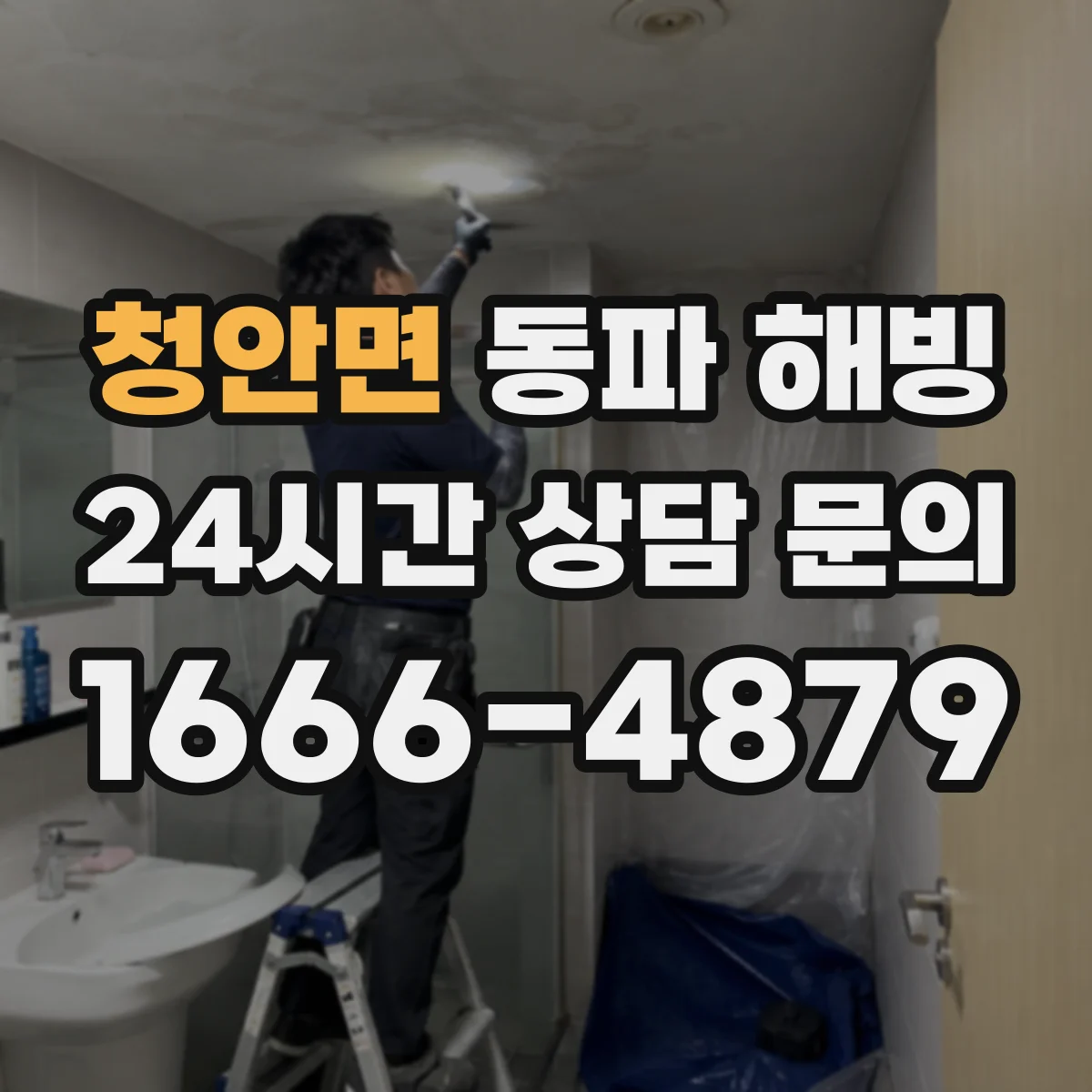 청안면 동파 해빙