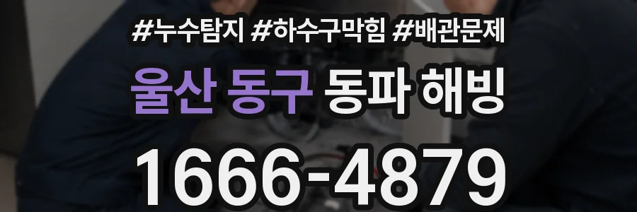 울산 동구 동파 해빙