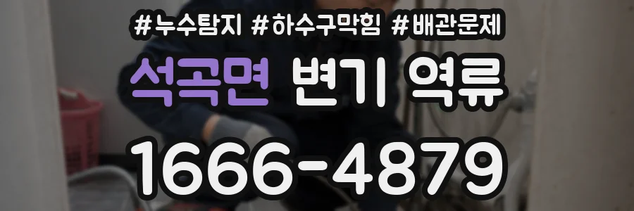 석곡면 변기 역류