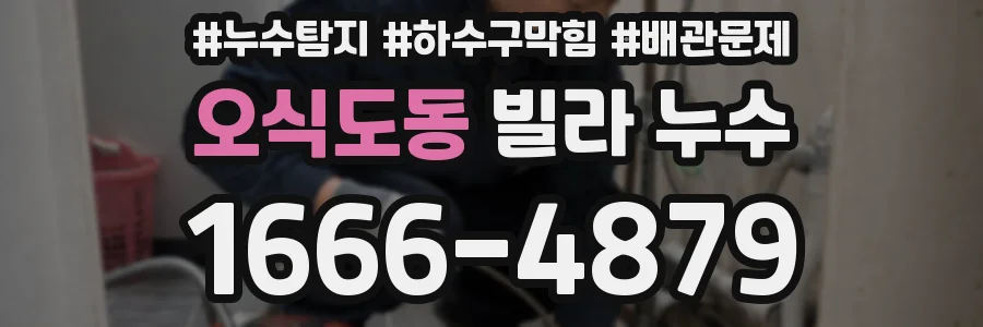 오식도동 빌라 누수
