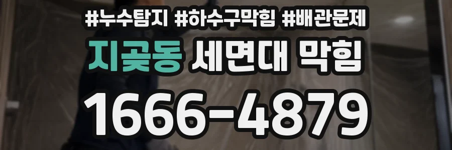 지곶동 세면대 막힘