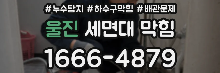 울진 세면대 막힘