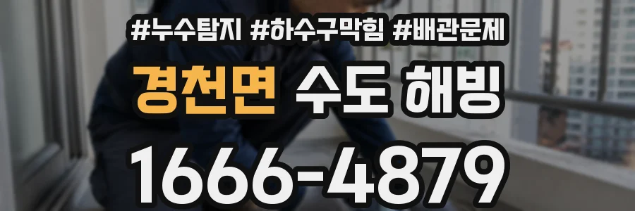 경천면 수도 해빙