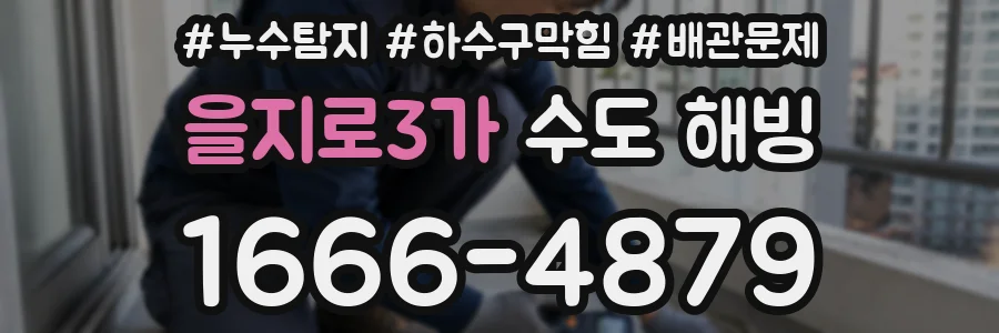 을지로3가 수도 해빙