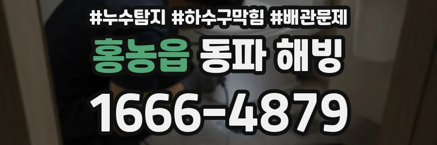 홍농읍 동파 해빙