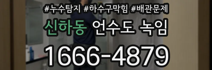 신하동 언수도 녹임