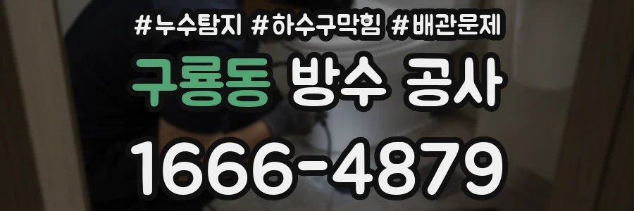 구룡동 방수 공사