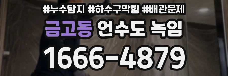 금고동 언수도 녹임