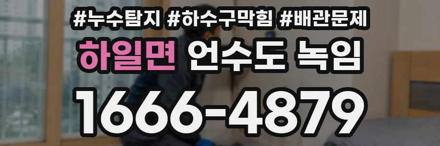 하일면 언수도 녹임