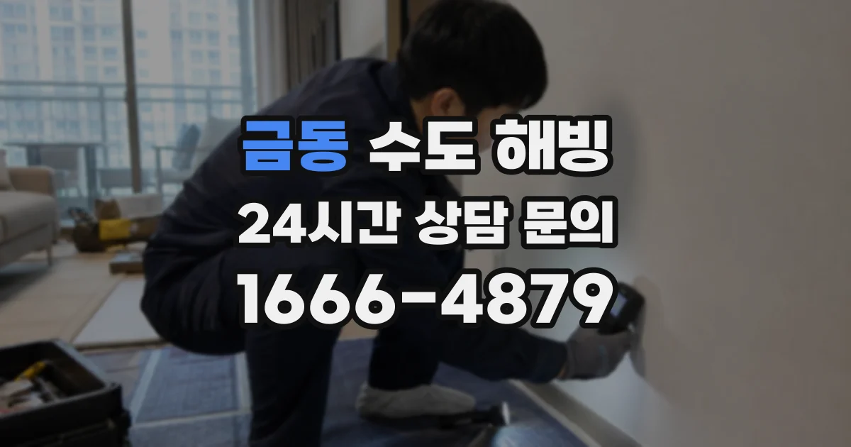 금동 수도 해빙