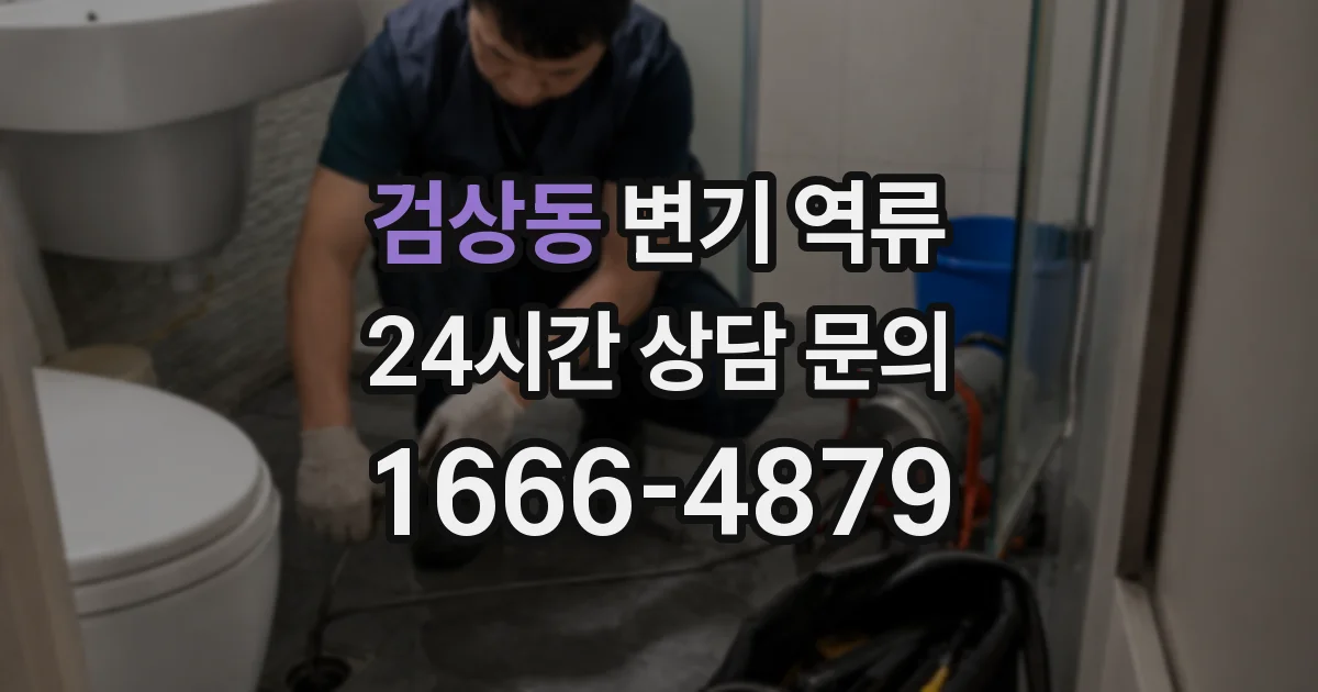 검상동 변기 역류