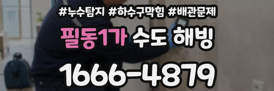 필동1가 수도 해빙