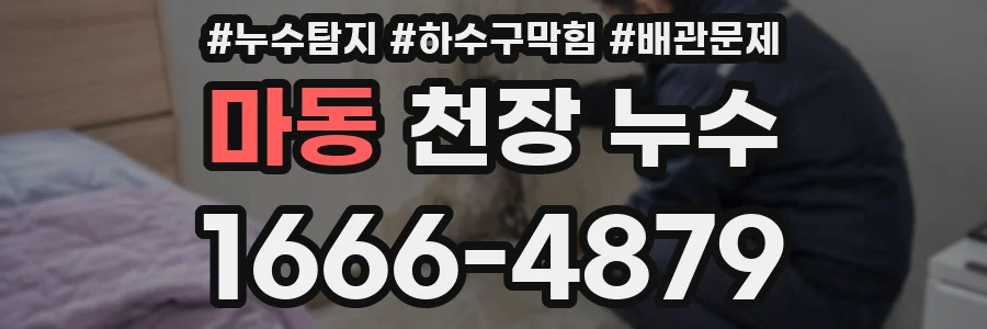 마동 천장 누수