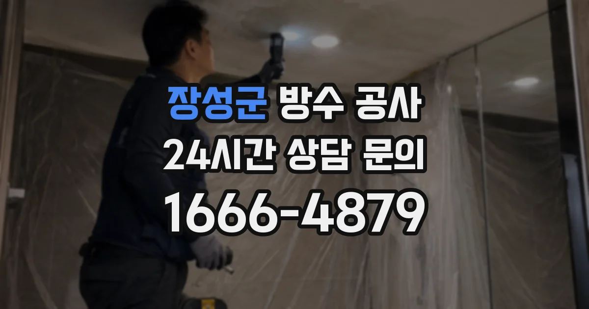 장성군 방수 공사