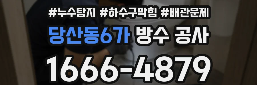 당산동6가 방수 공사